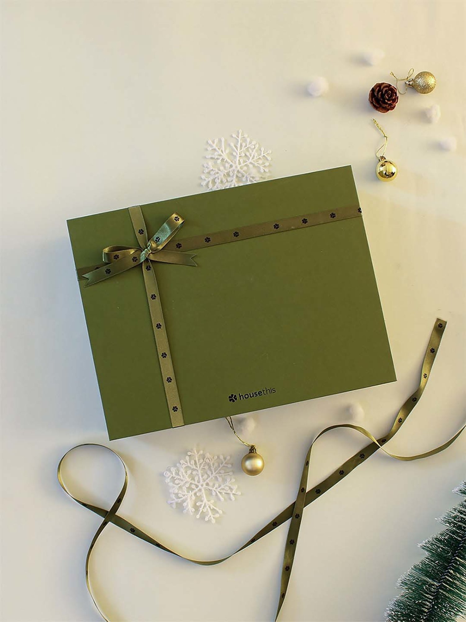 House This Sparkling Tree Multicolor Cotton Napkin Set