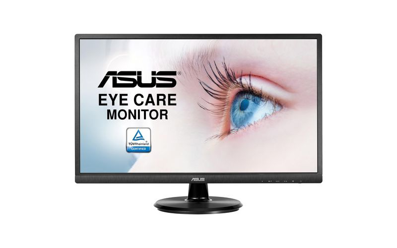 Asus VA249HE 23.8" Full HD LED LCD Monitor - 16:9 - Black - 1920 x 1080 - 16.7 Million Colors - 250 Nit - 5 ms GTG - HDMI - VGA