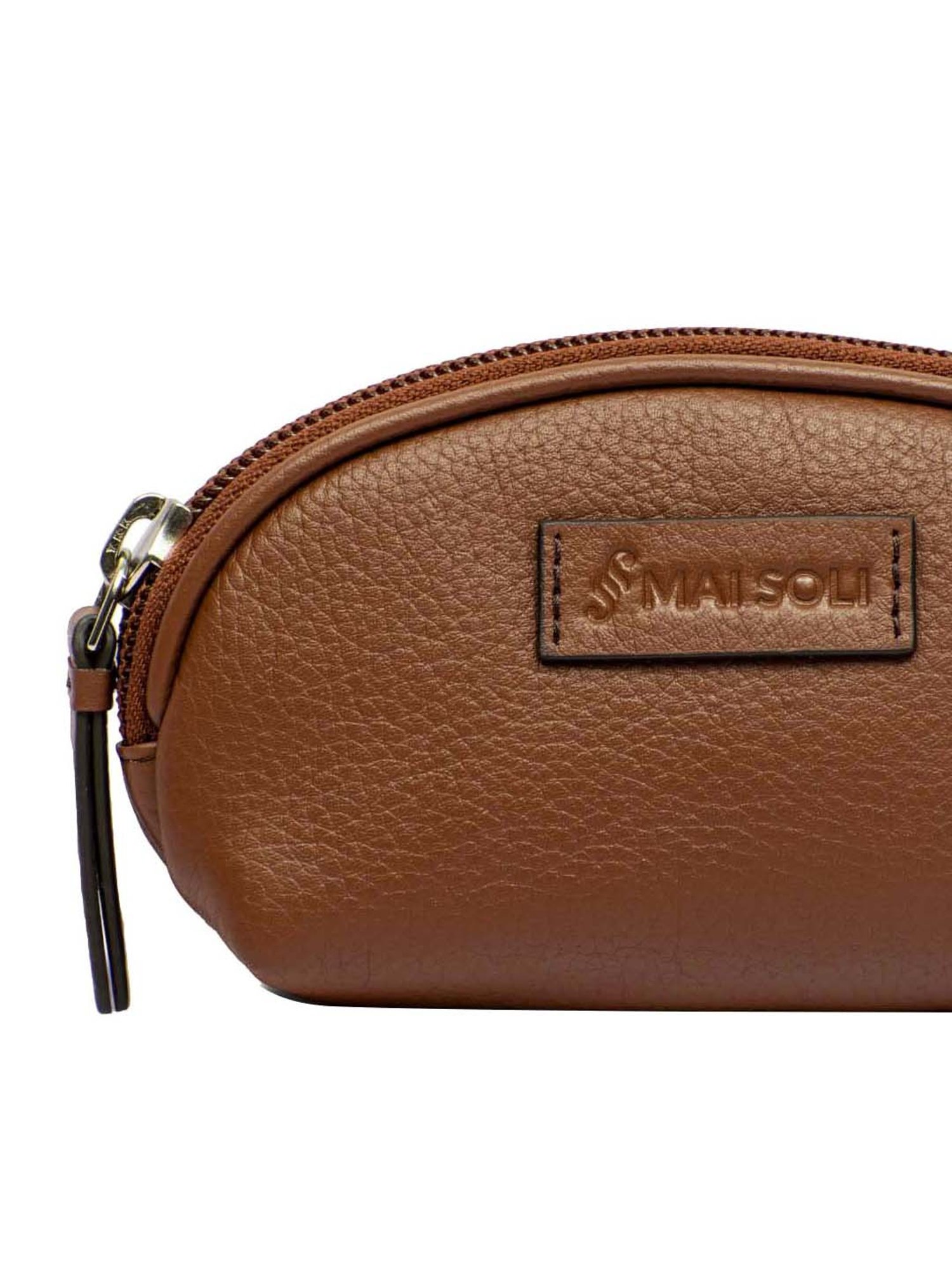Mai Soli Dome Small Key Pouch - Brown