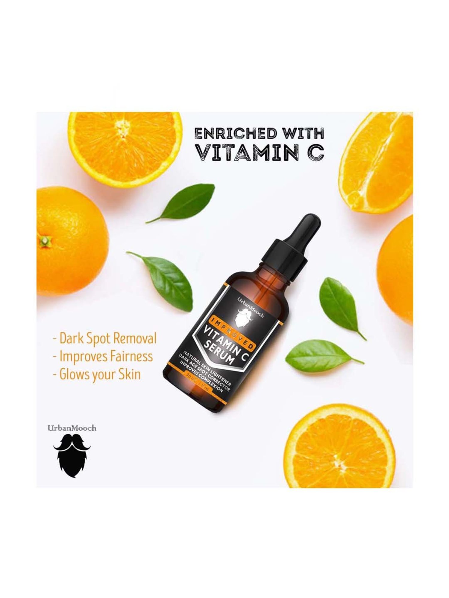 UrbanMooch Improved Vitamin C Face Serum - 30 ml