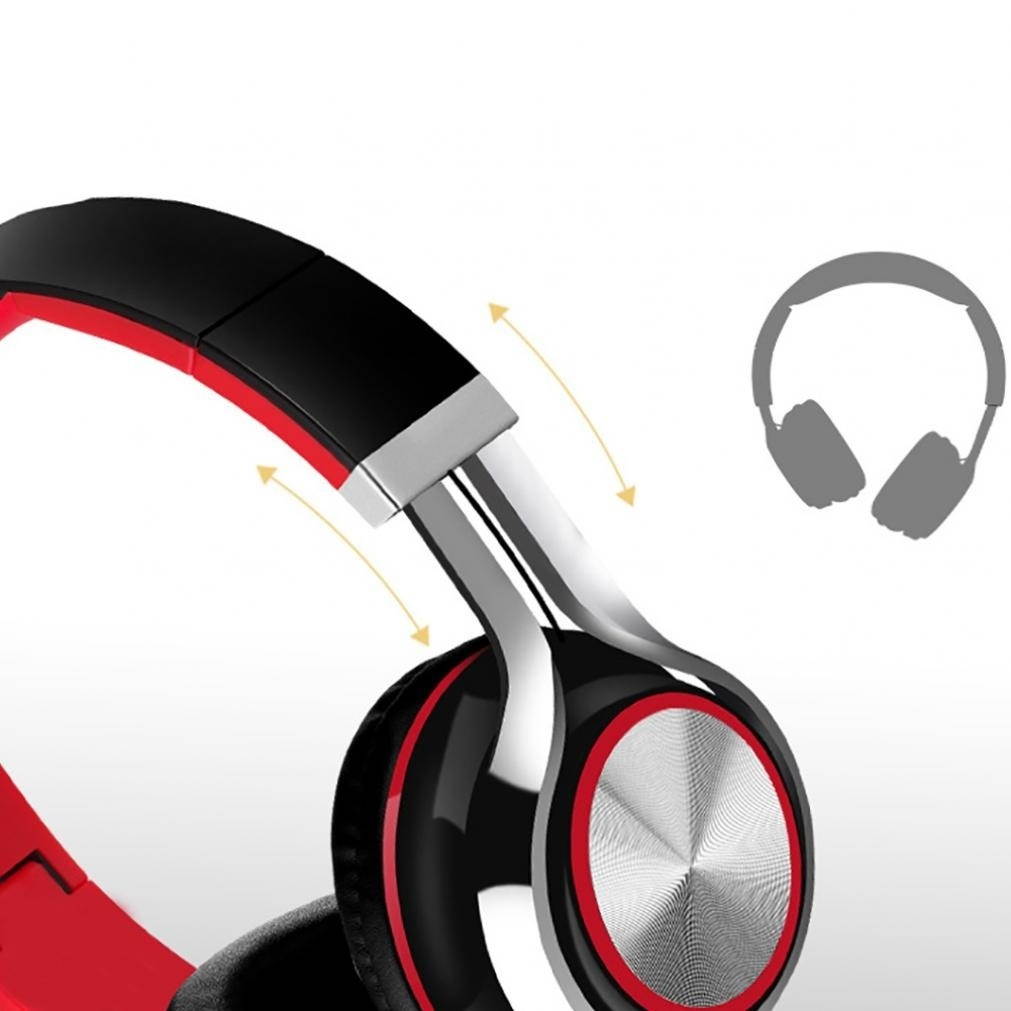 Cool Gaming Folding Headset Computer Phone Stereo Headphones with Microphone