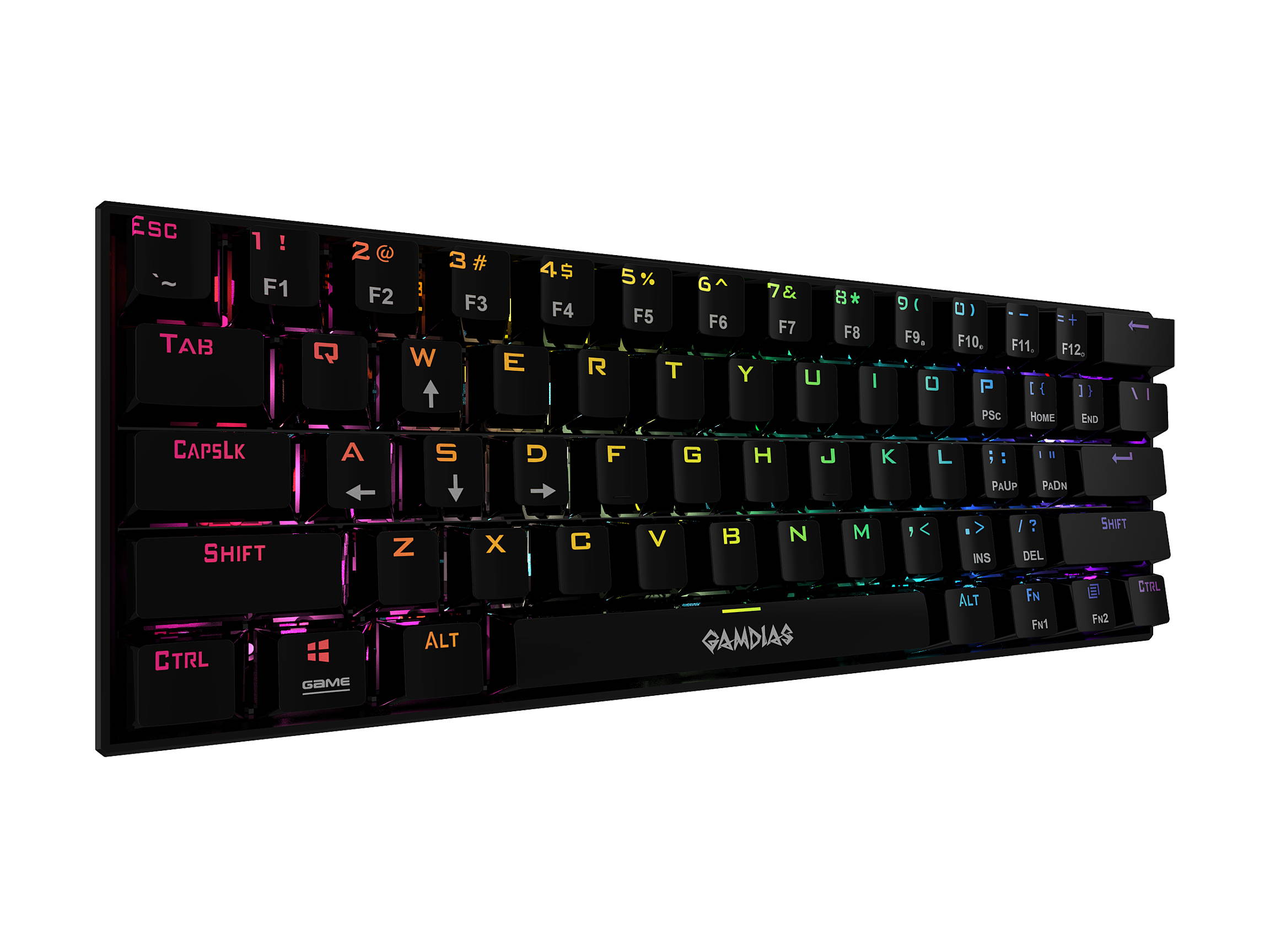GAMDIAS GD-HERMES E3 Blue BK Hermes E3 Gaming Keyboard