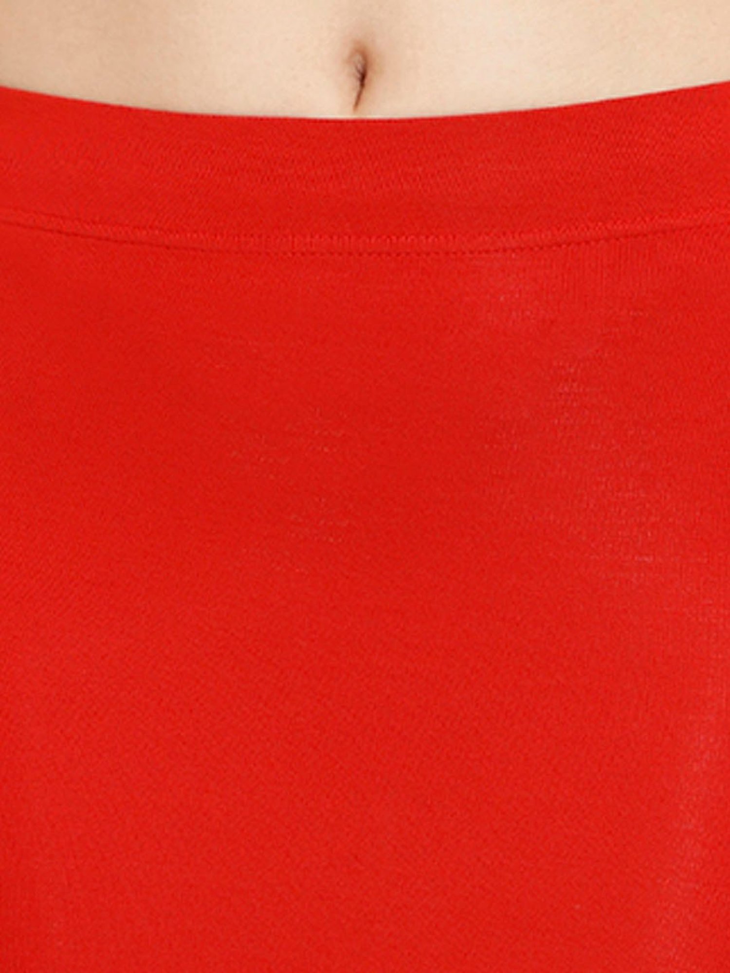 Rosaline by Zivame Red Regular Fit Saree Shapewear