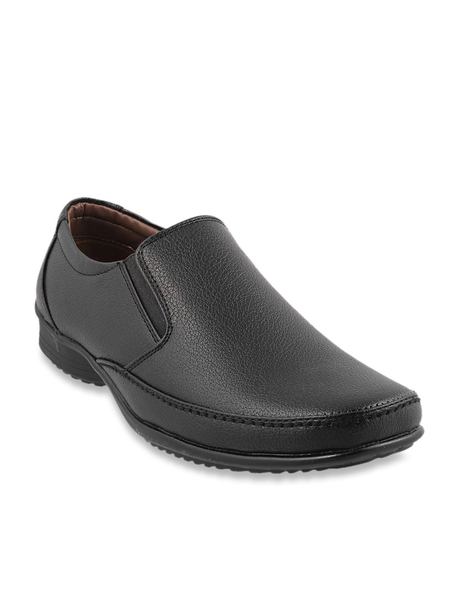 Walkway Black Formal Slip-Ons