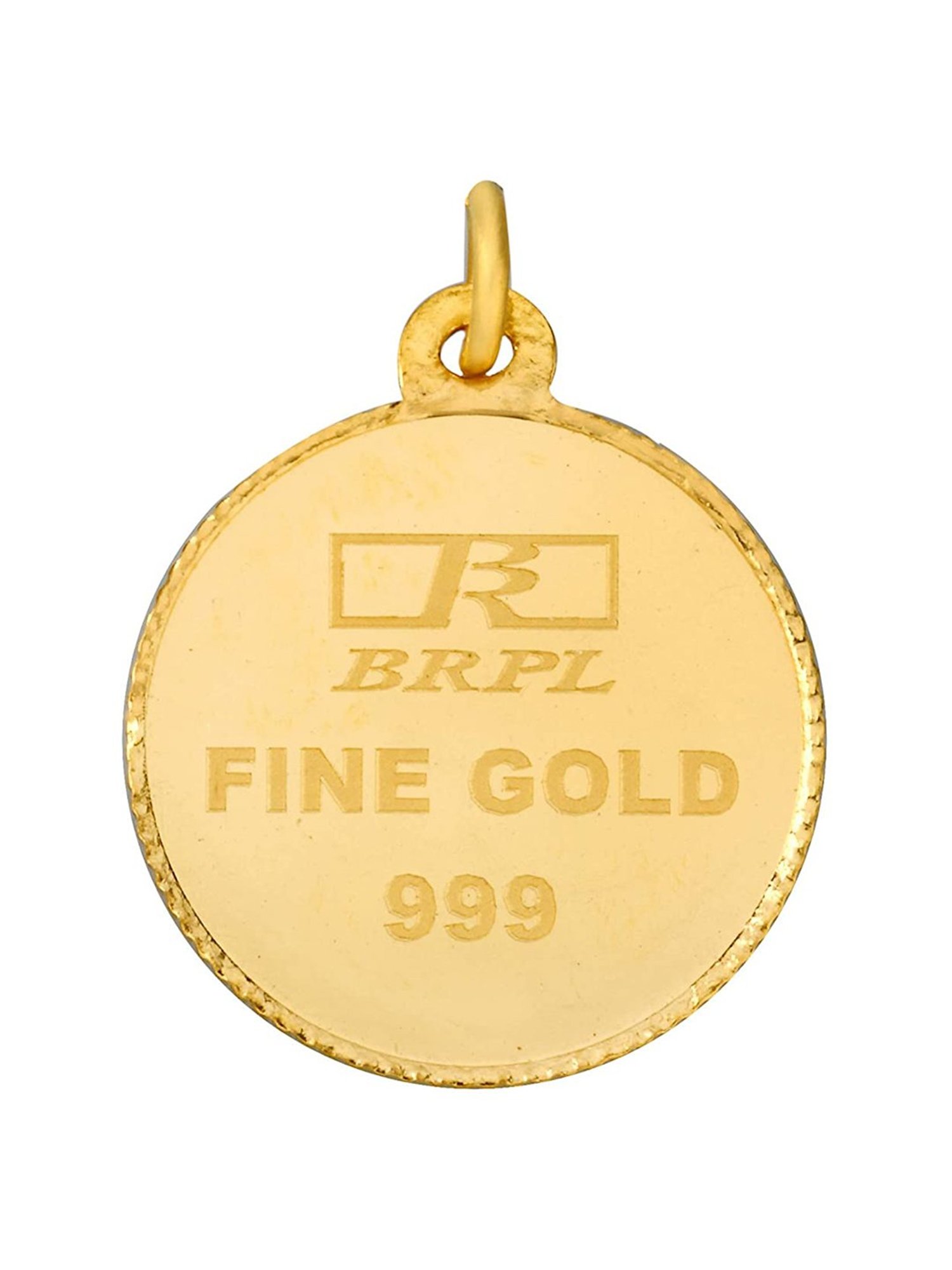 Bangalore Refinery Om 24k (999) 2.5gm Gold Coin cum Pendant