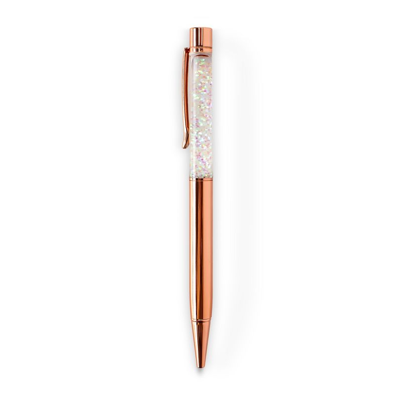 Dabney Lee Floating Glitter Pen - Rose Gold