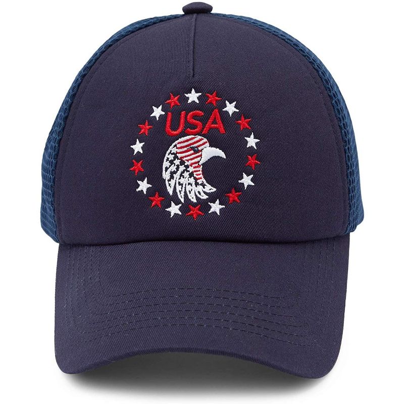 Blue Panda Set of 2 Cowboy Brown Hat & Blue Bandana for Kids Western Themed Birthday Party Halloween Costume