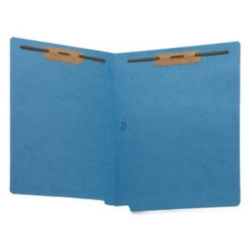 Sparco Colored End Tab Fastener Folder - Letter - 8.50" X 11" - 2 Fastener -