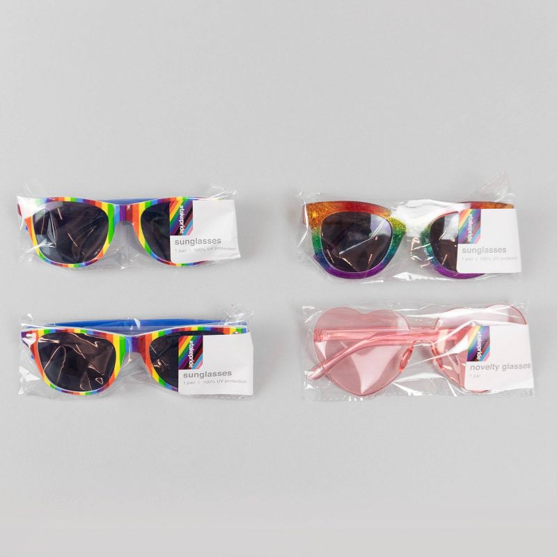 4ct Sunglasses Rainbow/Pink - Bullseye's Playground™