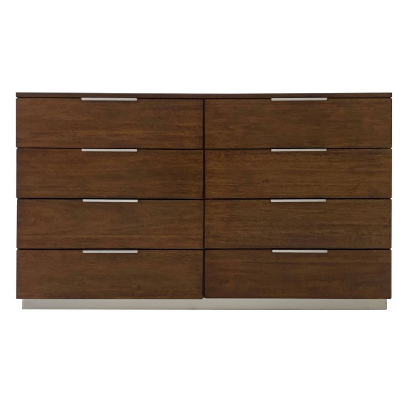County Line 4 Drawer Chest Rum Walnut - Sauder