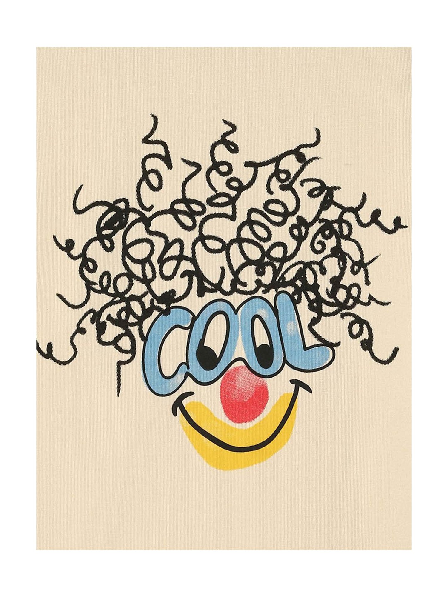 MINIKLUB Kids Cream Printed T-Shirt