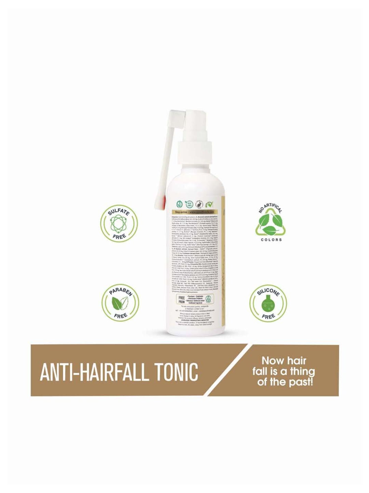 AyouthVeda Anti Hair Fall Tonic Complete Care Kit