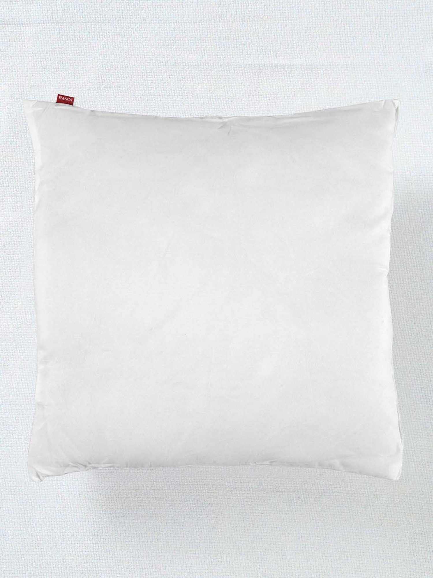 BIANCA Fluffy Micro-Fiber Cushion Insert-Filler -5pc 14 X 14 (allergy guard) solid-white