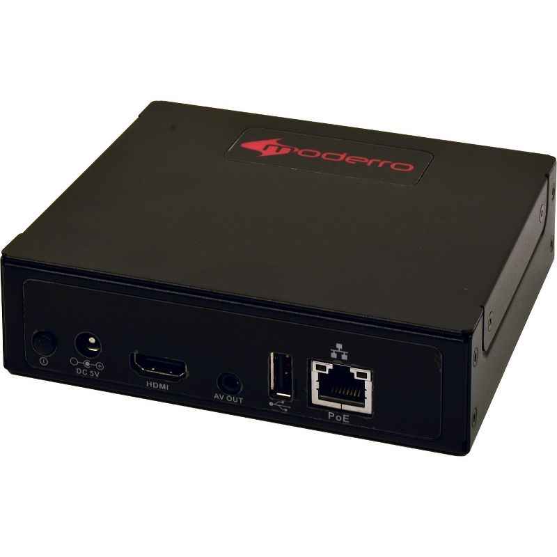 Viewsonic NMP012 Moderro Network Media Player - HDMI - USB - SerialEthernet - Black