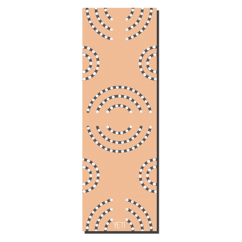Flexnest Anti-Tear Non-Slip Performance TPE Material 6mm Yoga Mat (Orange)