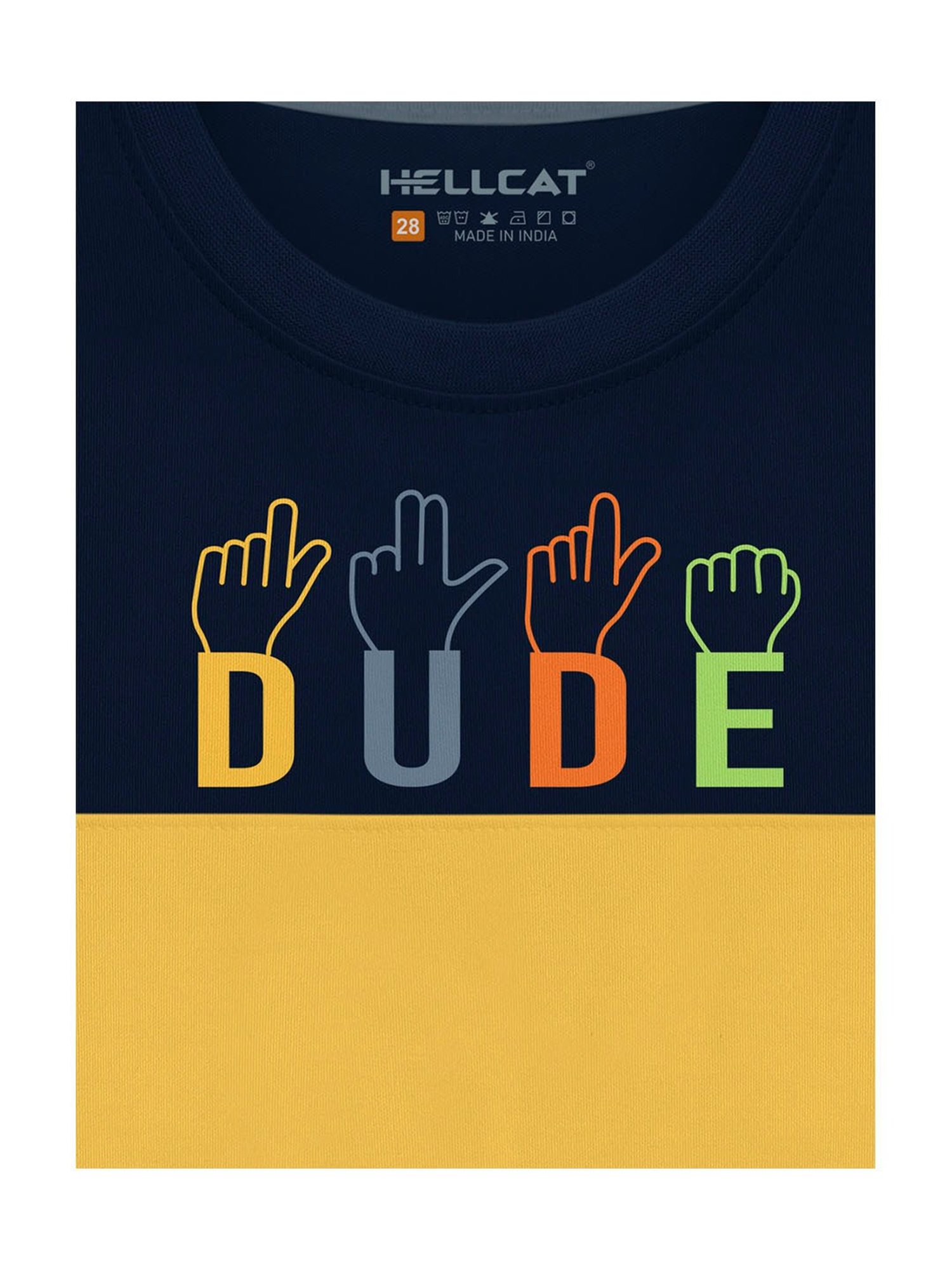 HELLCAT Kids Multicolor Printed T-Shirt (Pack Of 5)