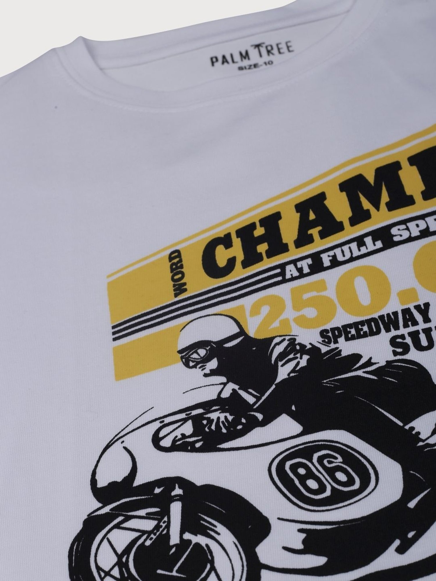 Palm Tree Kids Multicolor Printed T-Shirt