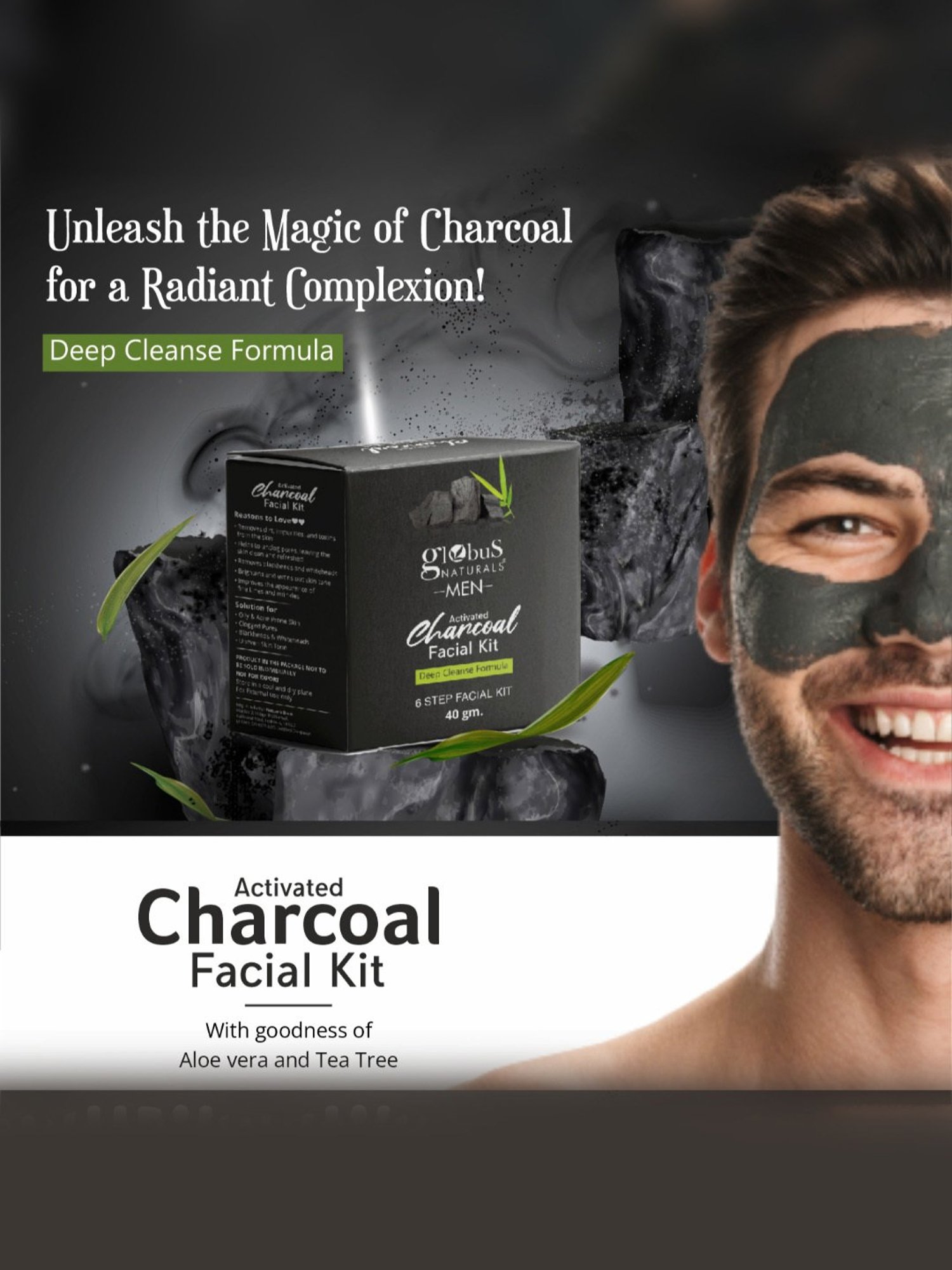 Mancode Detoxifying De Tan, Vitamin C & Acne Control Tea Tree Foaming Facewash (Pack of 3)