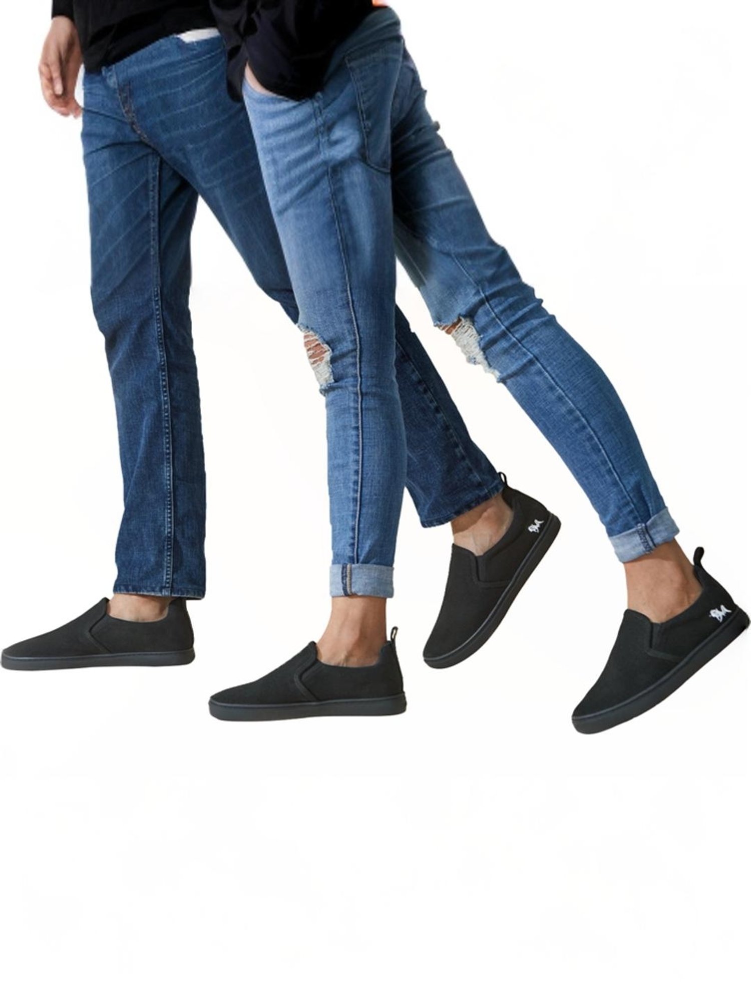 Neemans Men's Classic Black Loafers