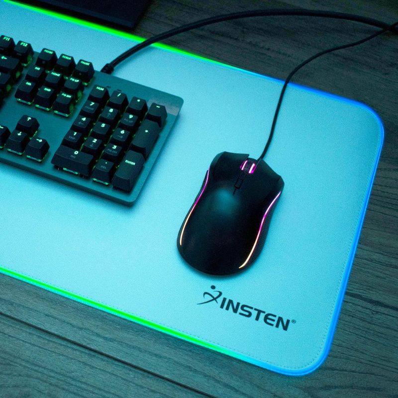 Lenovo Legion M200 RGB Gaming Mouse-WW - Optical - Cable - Black - USB - 2400 dpi - Scroll Wheel - 5 Button(s) - Symmetrical