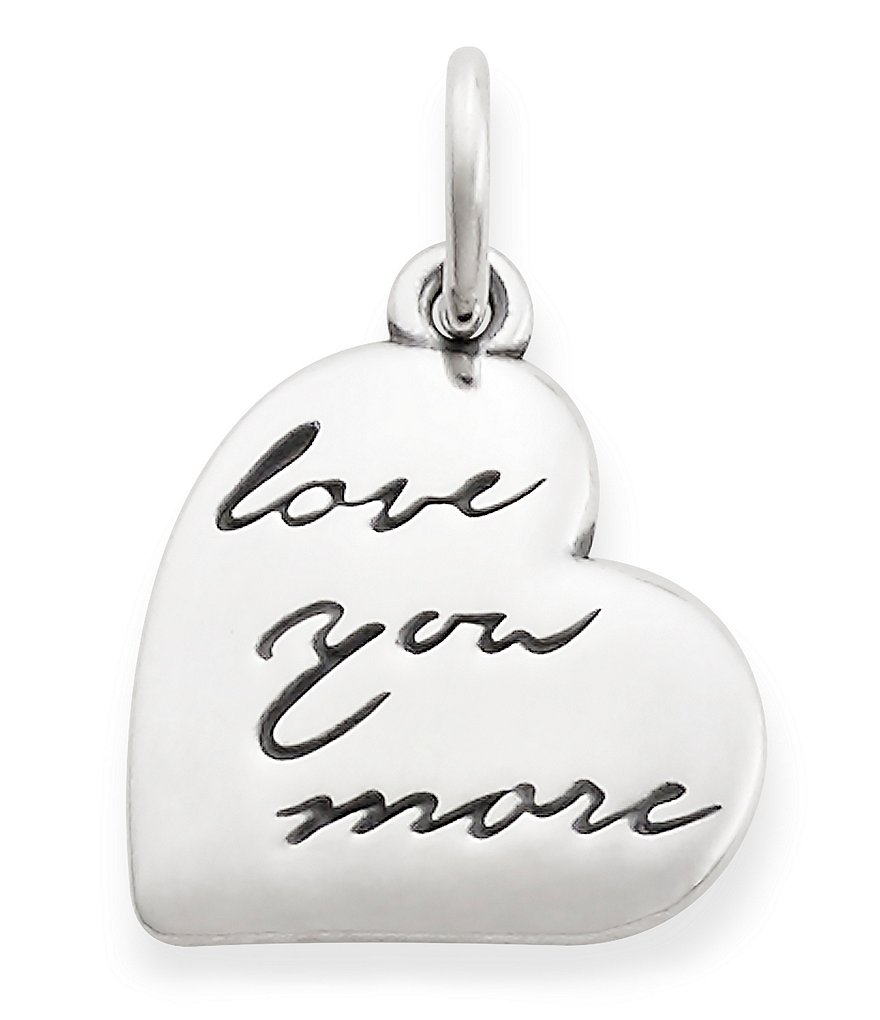 James Avery Love You More Pendant