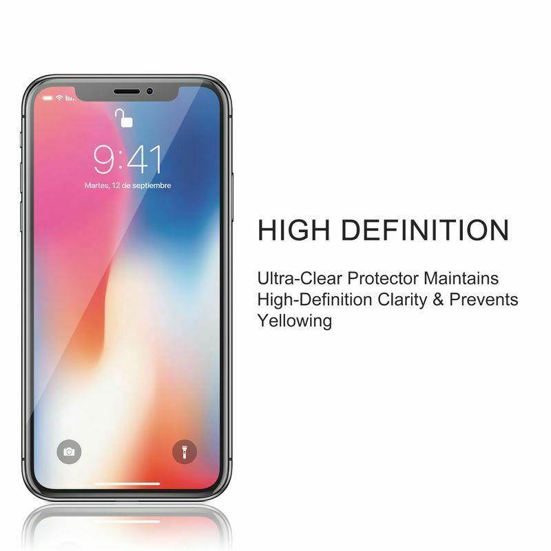 3-Pack Clear TPU Screen Protector For iPhone 11 Pro 5.8" Full Edge Coverage