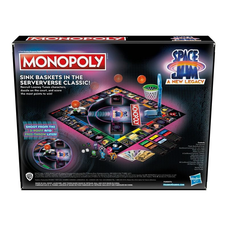 Monopoly Game: Space Jam: A New Legacy Edition