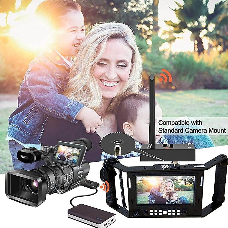 Wireless HDMI Dongle/Adapter/Extender Kit Supporting 1080p 100' with IR Passthrough