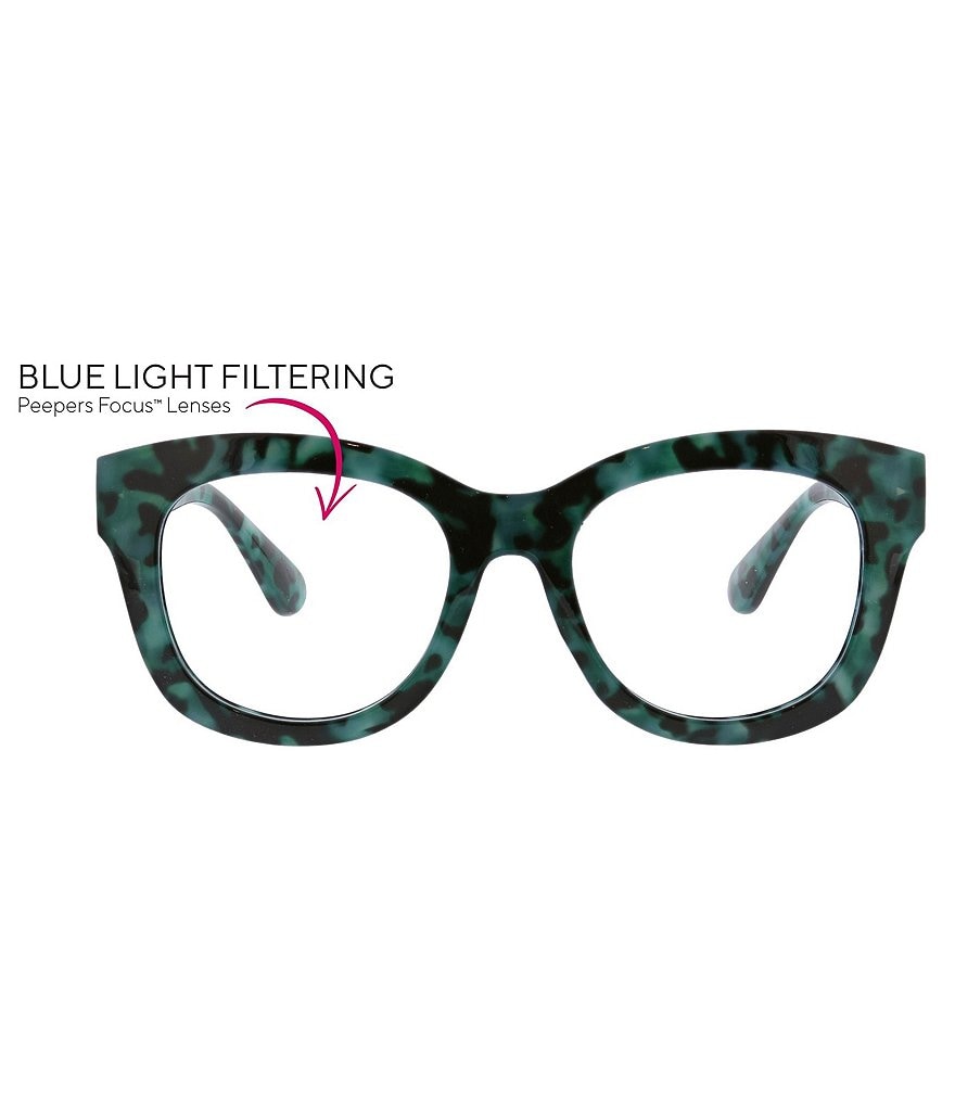 Peepers Center Stage Blue Light Reader Glasses