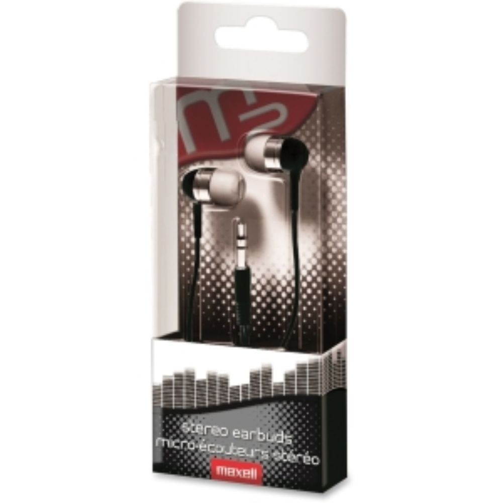 Maxell Seb In-Ear Buds, Black 190277