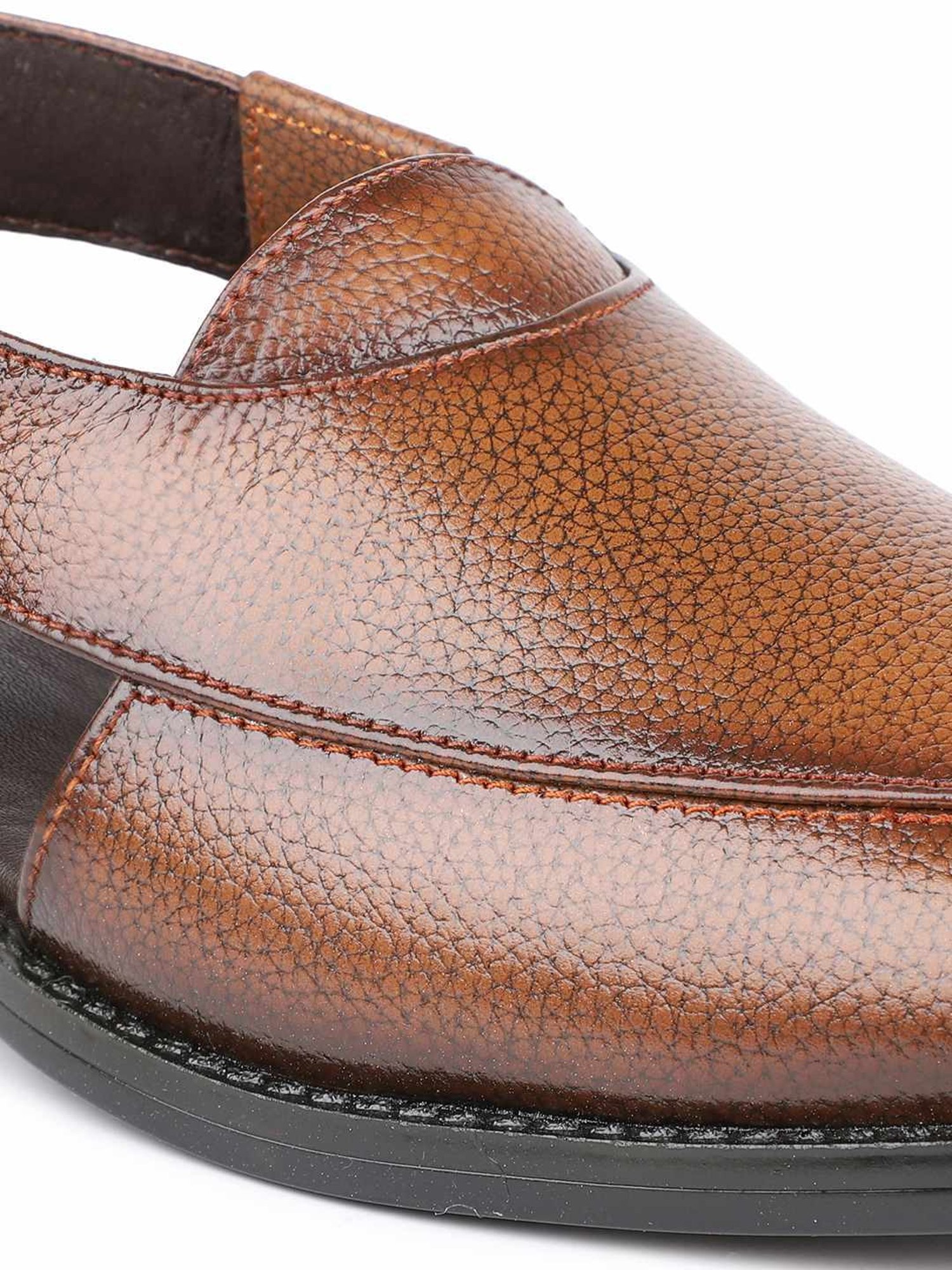 Privo by Inc.5 Men's Tan Back Strap Sandals