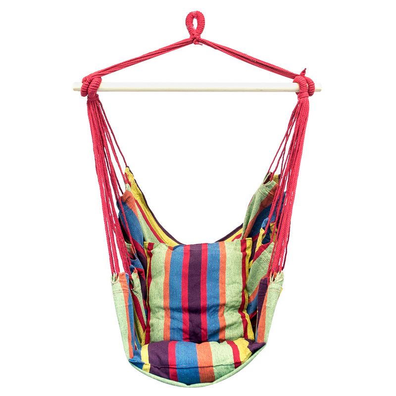 Web Spinner Swing 24" Diameter - Black - Sorbus