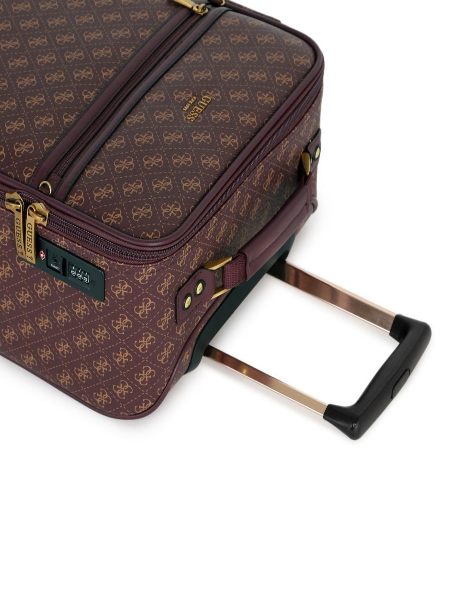 Guess Pinot Noir 8 wheels Small Soft Cabin Trolley Bag