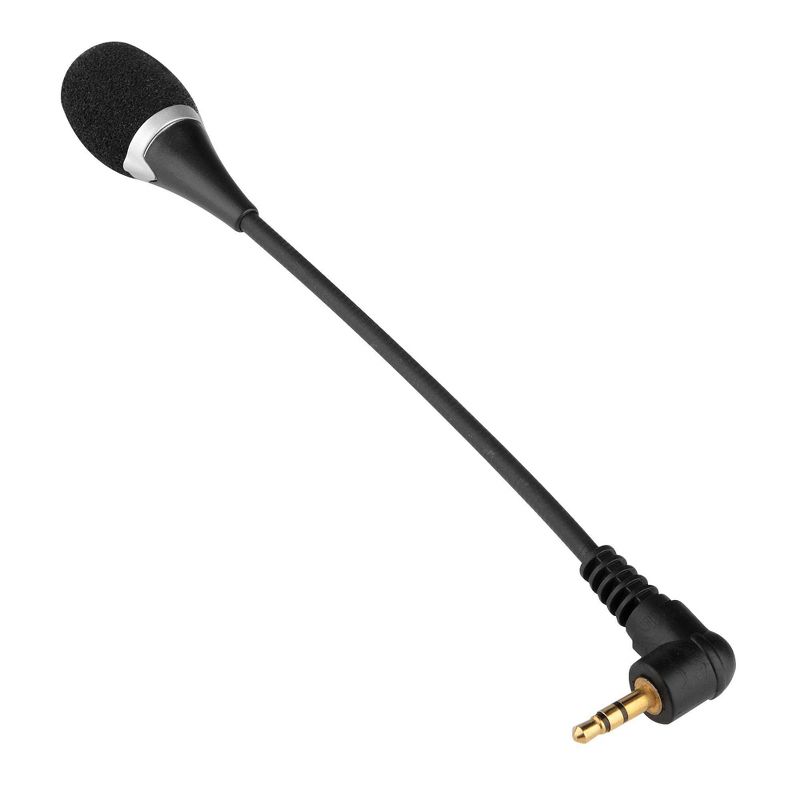 INSTEN VOIP / SKYPE Mini Flexible Microphone, Black