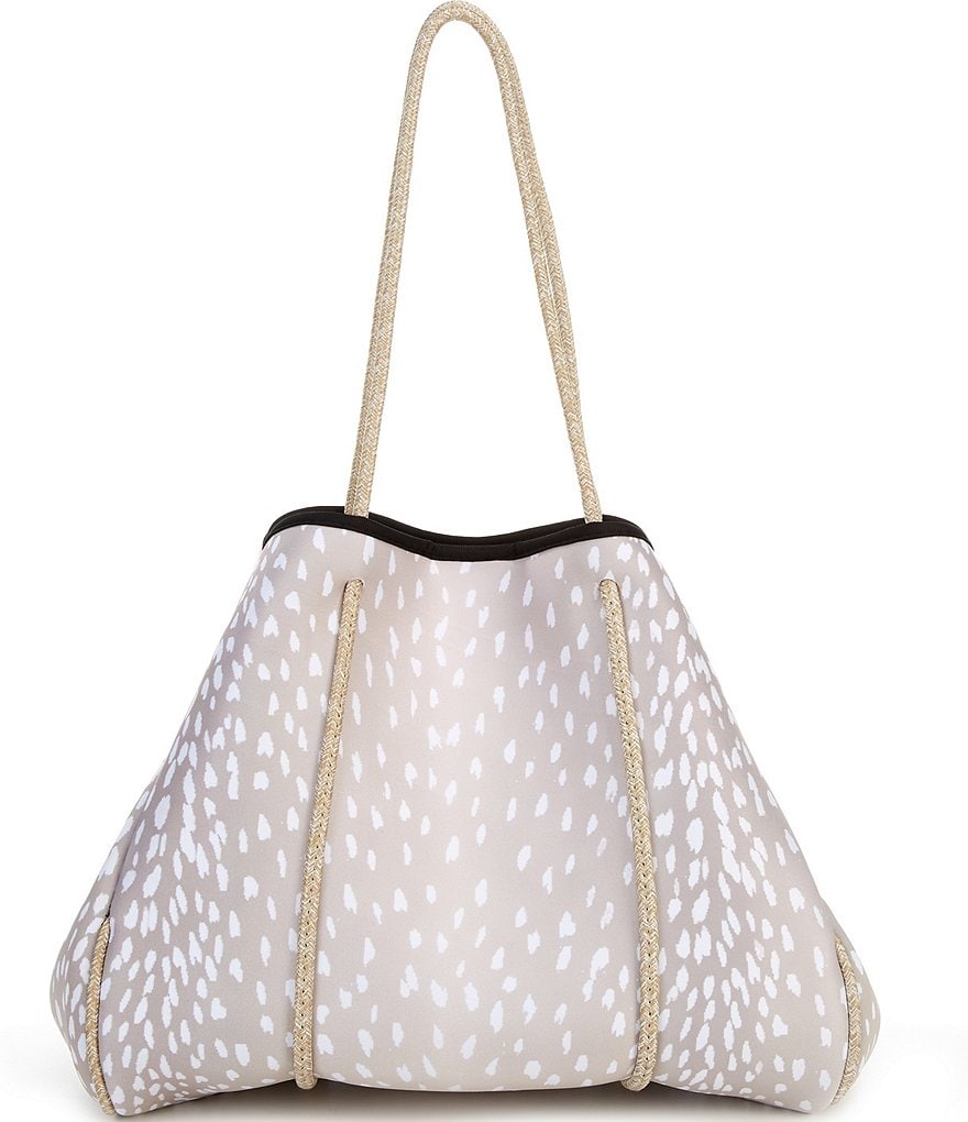 Kurt Geiger London Kensington Llama Straw Basket Bag