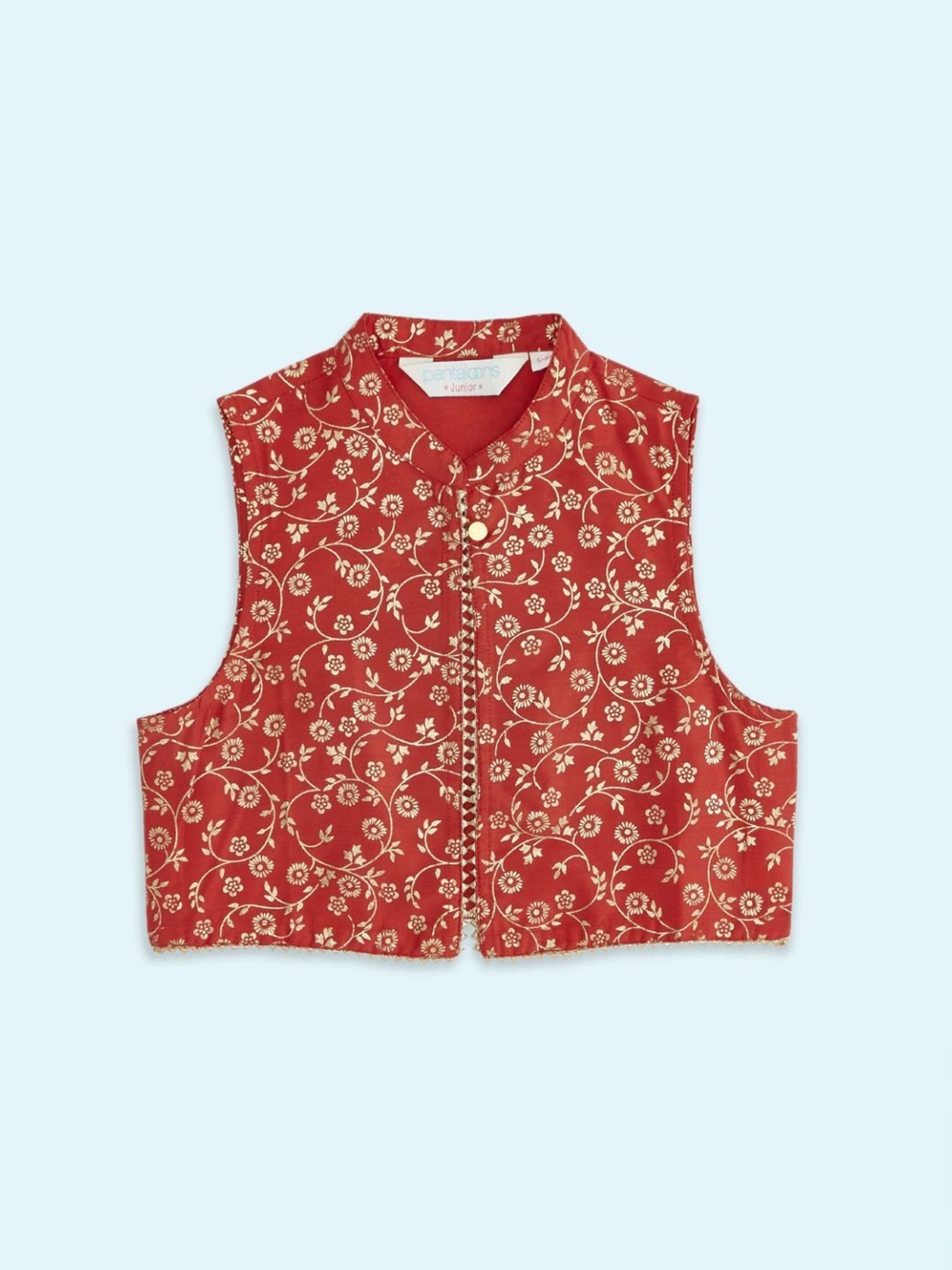 Akkriti by Pantaloons Kids Red Floral Print Dress Set