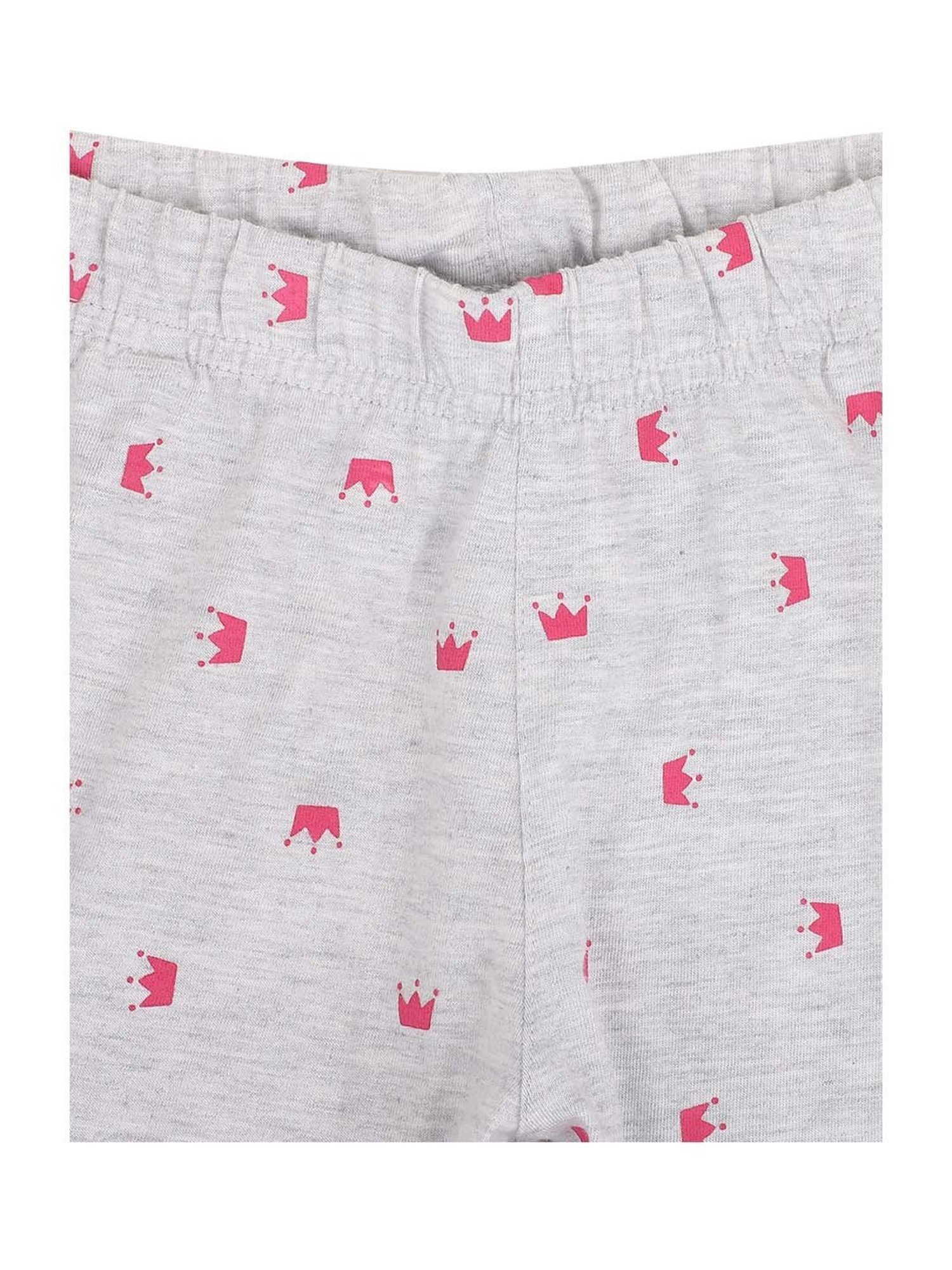 METTLE Girls Navy Solid Joggers