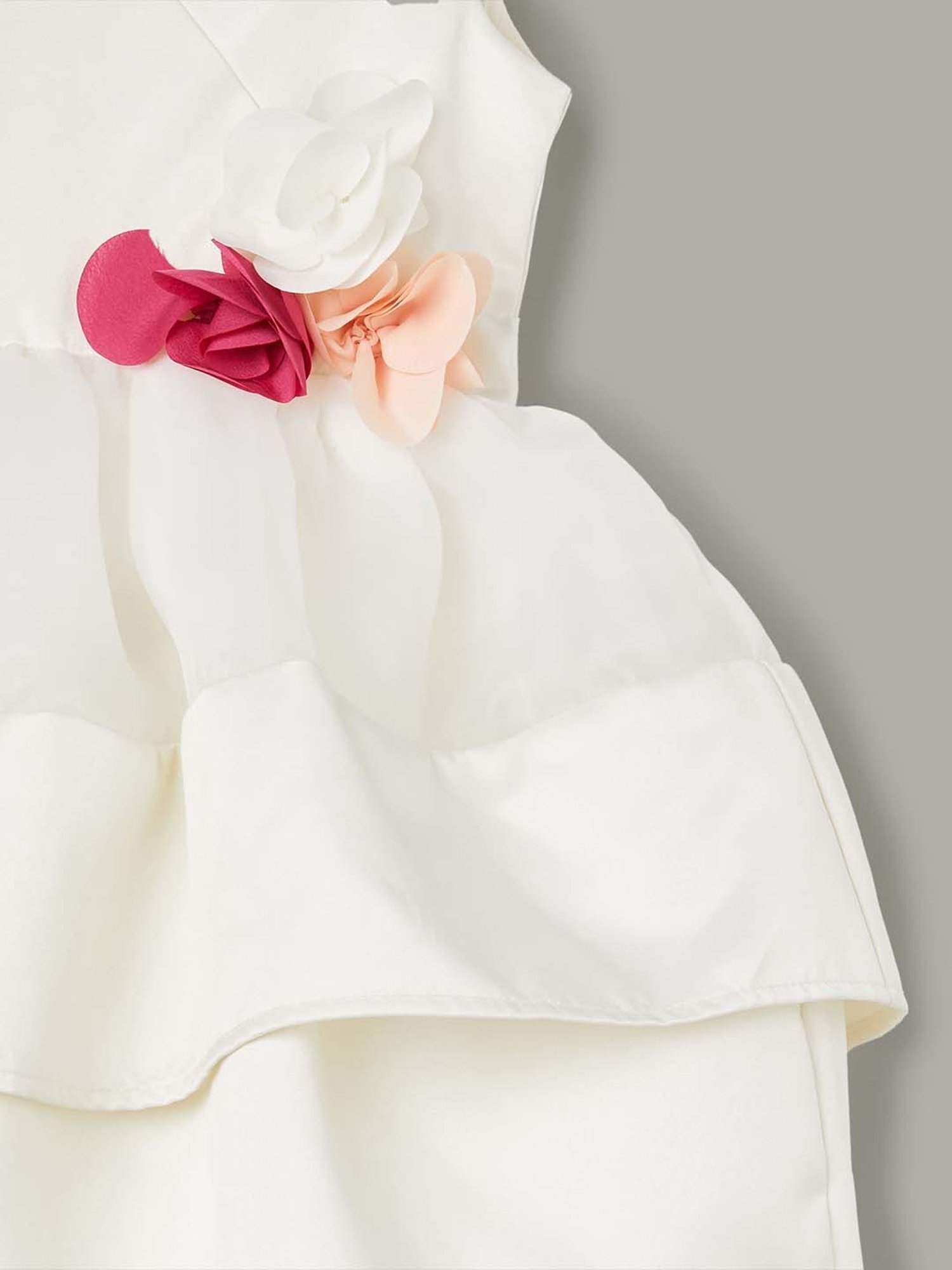 Juniors by Lifestyle Kids Cream Applique Dress