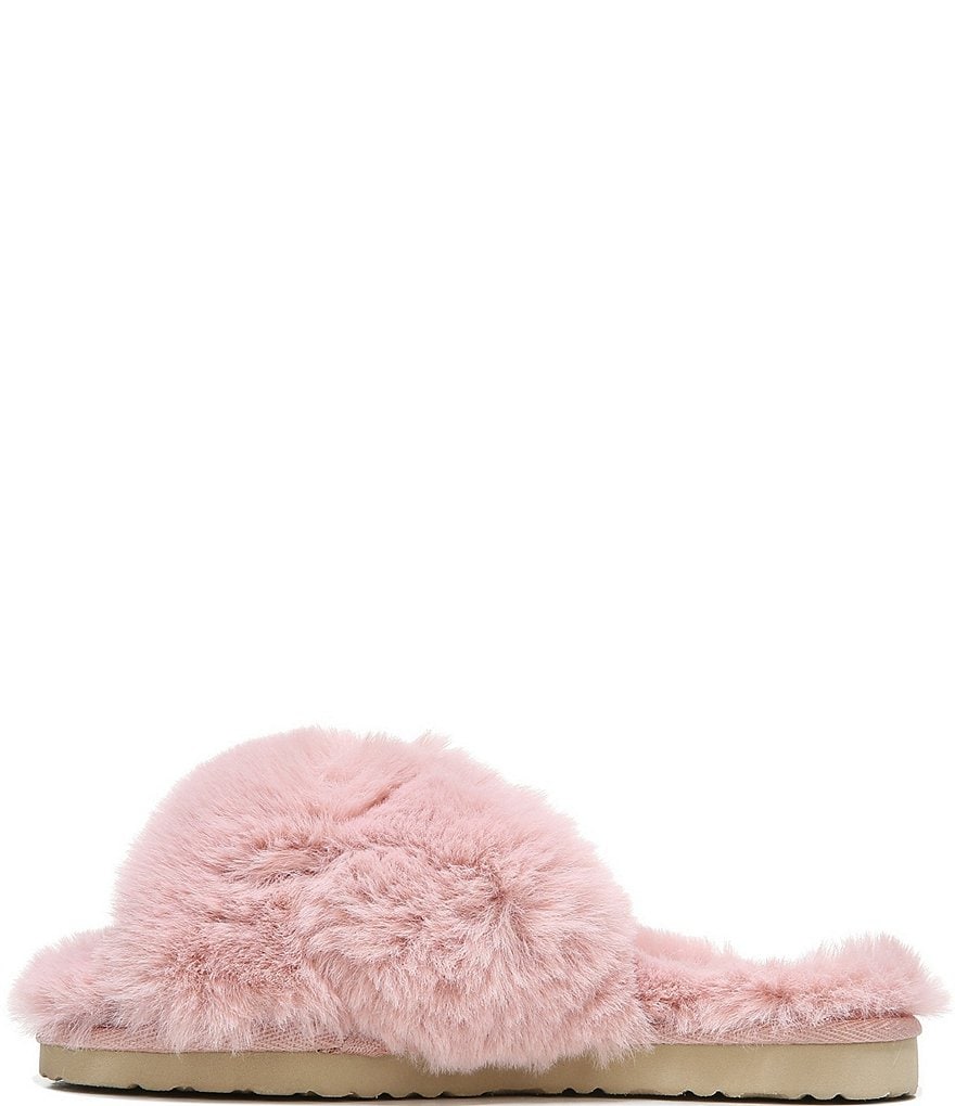 Sam Edelman Jeane Faux Fur Criss Cross Slippers