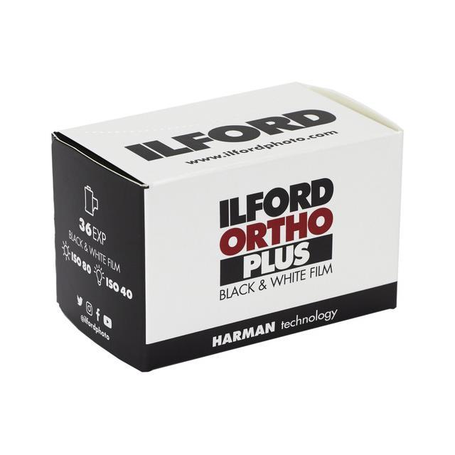 Ilford Ortho Plus 35mm Black and White Negative Film Roll, 36 Exposures #1180958
