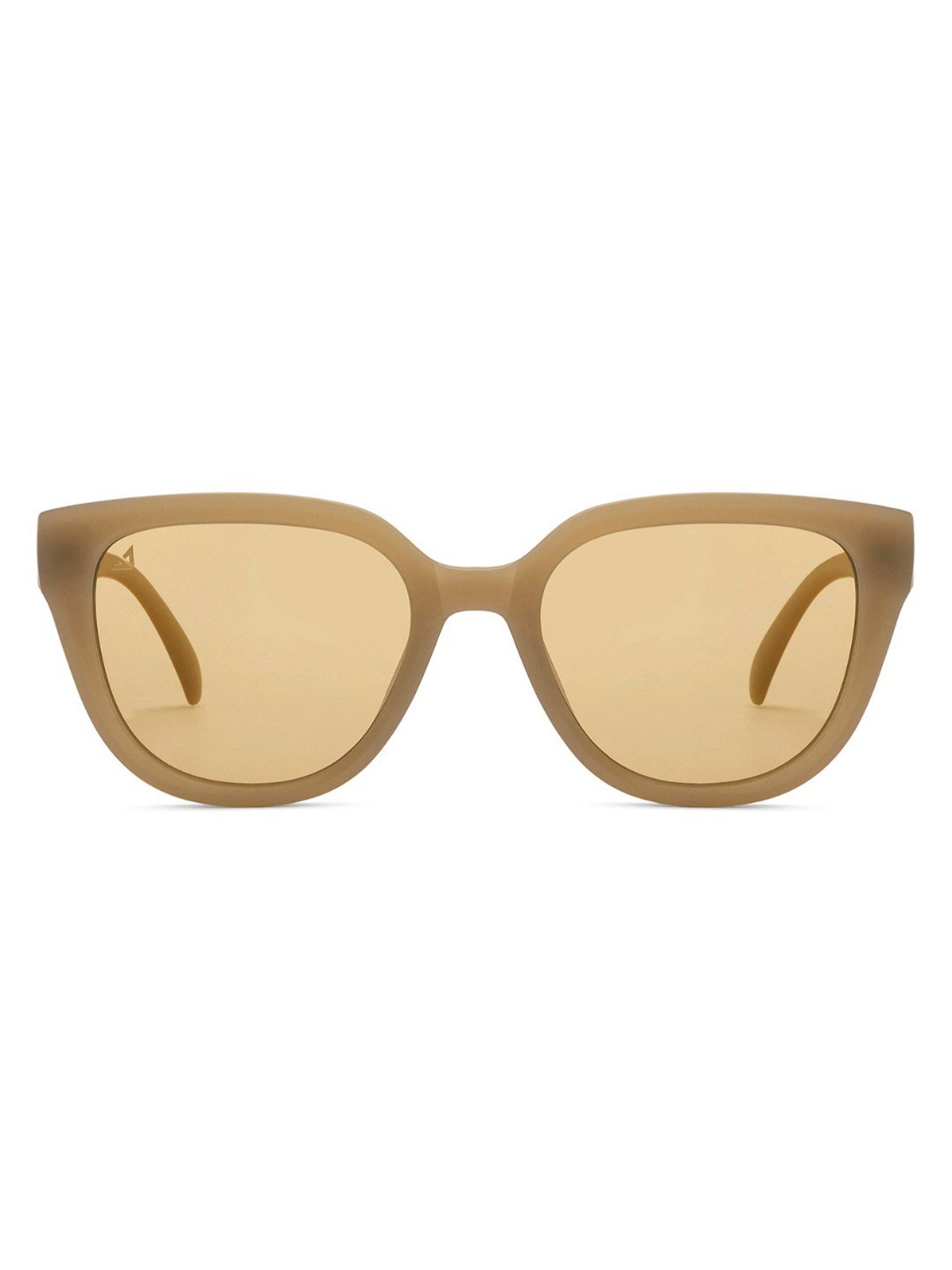Vincent Chase HOLIDAY EDIT Light Brown Wayfarer Polarised and UV Protected Lens Unisex Sunglasses