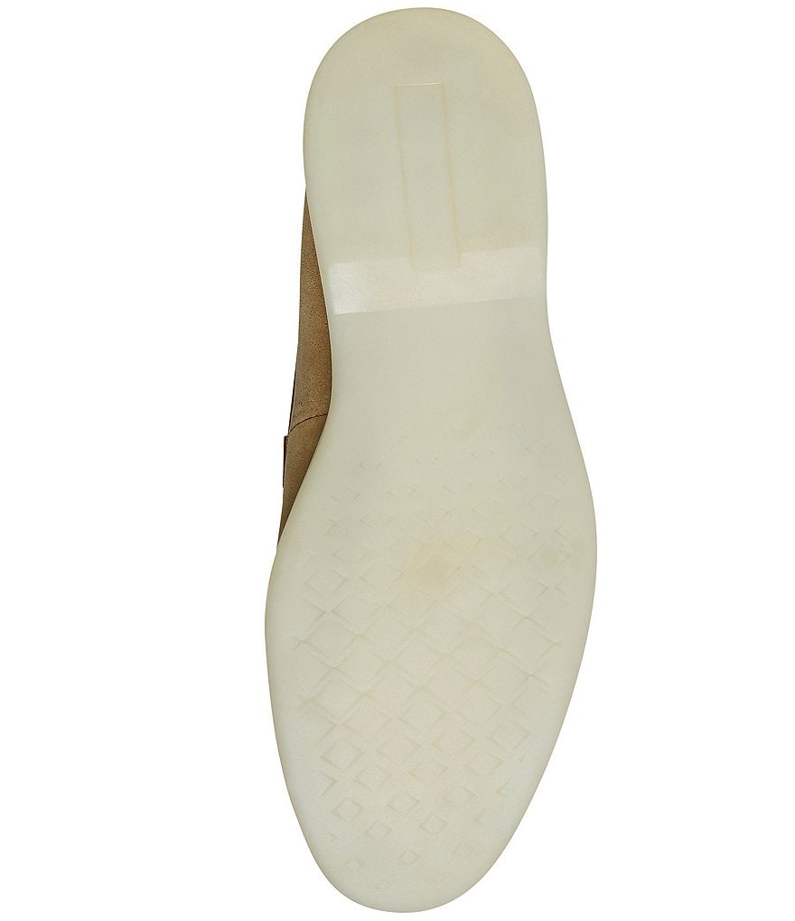 Steve Madden Men's Kelvinn Bit Buckle Detail Suede Slip-On Loafers