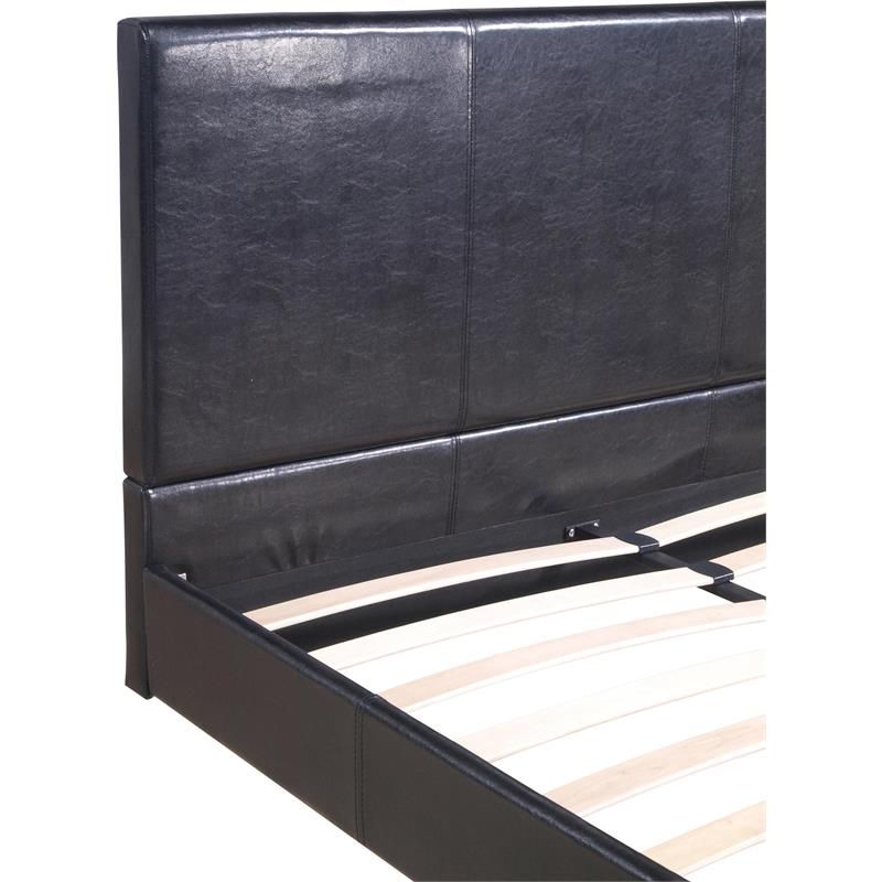 Abbey Black King Bed in Black - Camden Isle