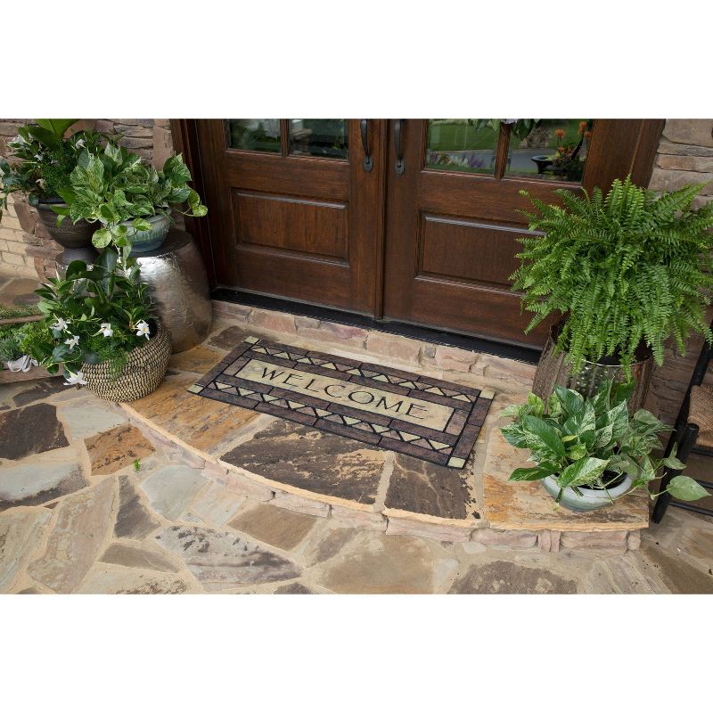 1' 7.5"x3' 11" Doorscapes Manor Mat Celtic Rocks Estate - Mohawk