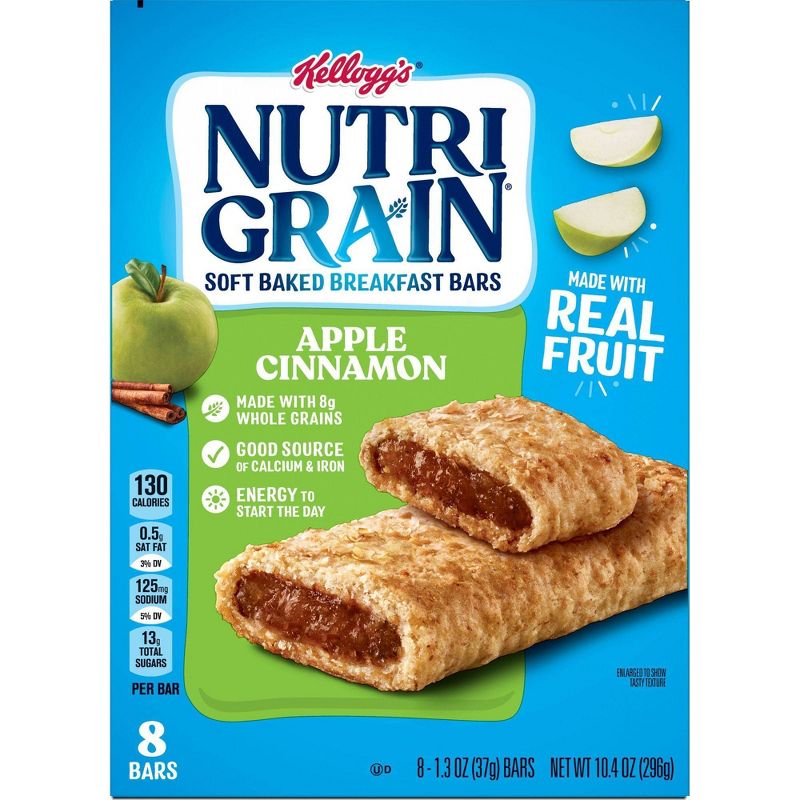 Nutri-Grain Apple Cinnamon Cereal Bars - 8ct - Kellogg's