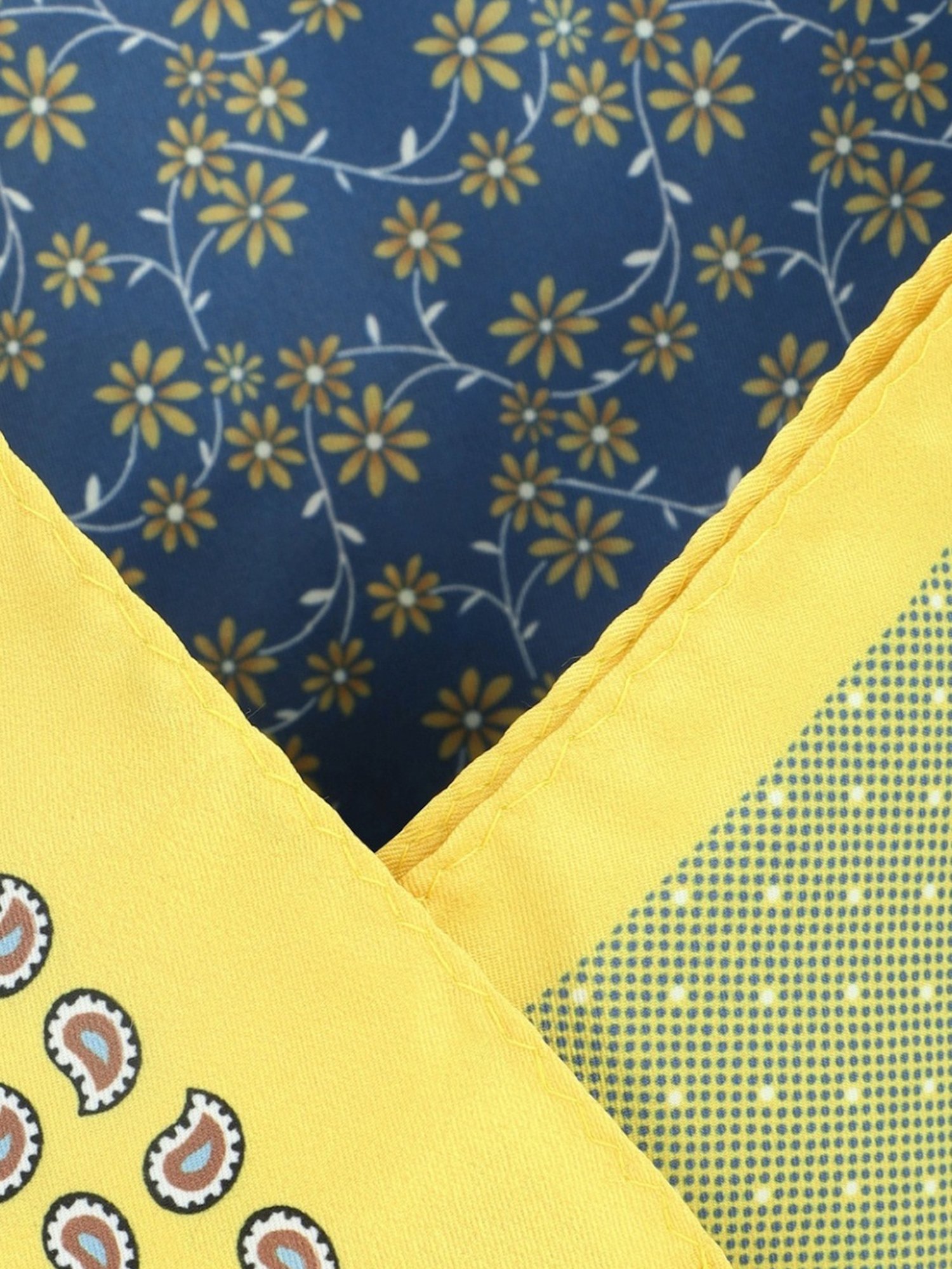 Allen Solly Multicolor Printed Pocket Square