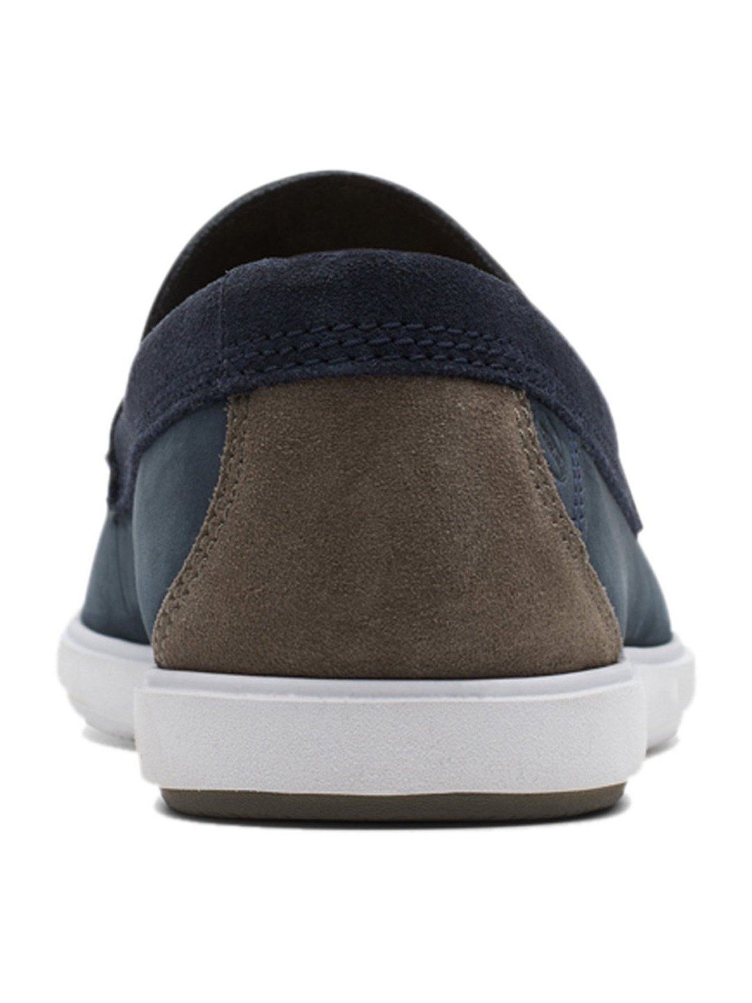 Clarks Men's Bratton Navy Loafers