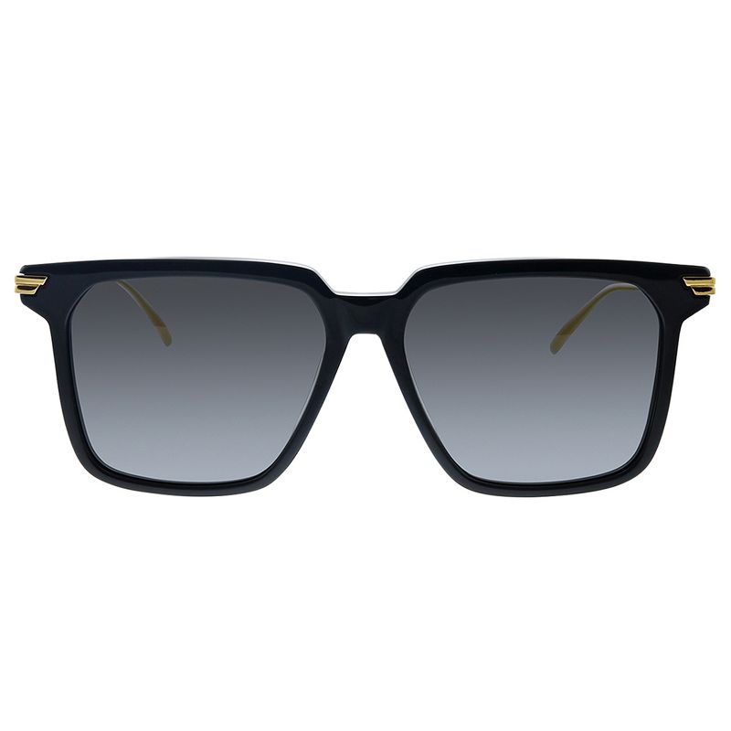 Bottega Veneta BV 1006S 001 Unisex Square Sunglasses Black 55mm