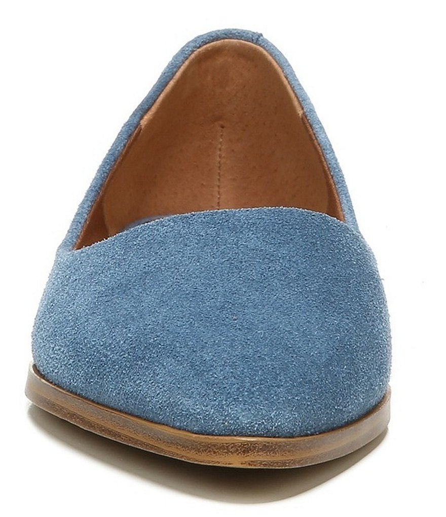 Zodiac Hill Suede Pointed Toe Flats