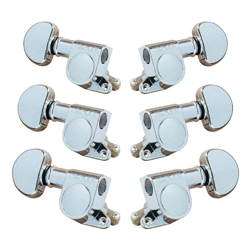 Grover-Trophy 205C 3-Per-Side Mini Tuners Chrome